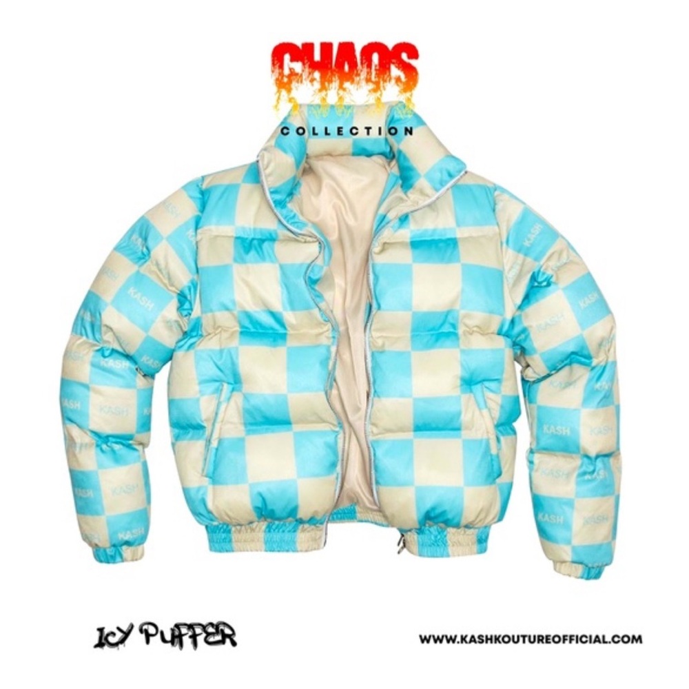 Kash Kouture Icy puffer size S